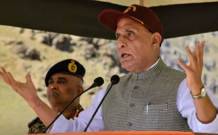 युद्ध के लिए तैयार रहे जनता, हम LoC कर सकते हैं पार, करगिल दिवस पर राजनाथ सिंह ने भरी हुंकार