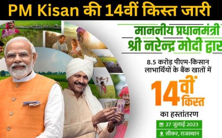 पीएम किसान की 14वीं किस्त आज होगी जारी, खाते में आएंगे ₹2000, यहां चेक करें लिस्ट में अपना नाम