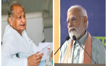 पीएम मोदी के दौरे  से पहले सीएम गहलोत का ट्वीट