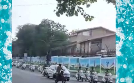 भोपाल महिला पुलिस ने निकाली स्कूटी रैली, कल सीएम शिवराज सौंपेंगे 250 स्कूटी की चाबी