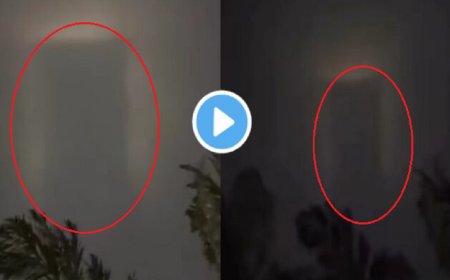 आसमान में दिखा रहस्यमयी दरवाजा, लोगों ने कहा स्वर्ग का दरवाजा