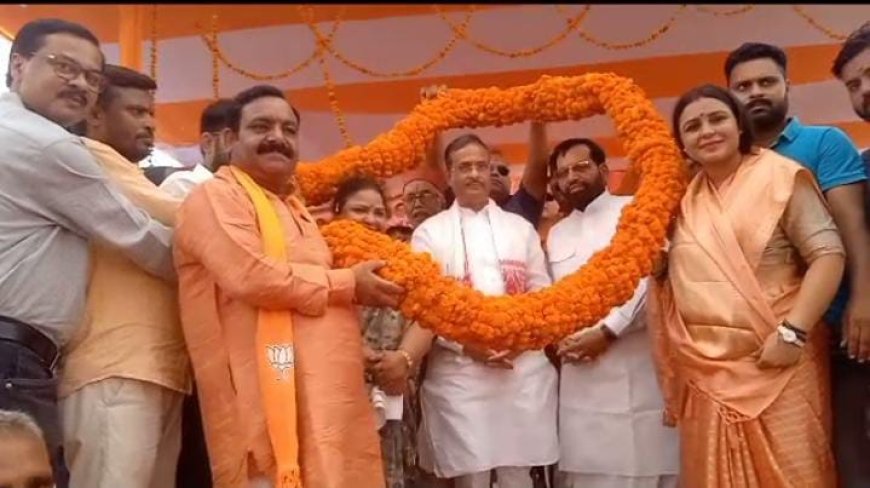 पूर्व उप मुख्यमंत्री  एनर्जी रिसोर्स बायो सीबीजी नेवादा मे  शिलान्यास किया