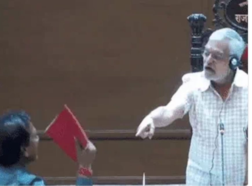राजस्थान के बर्खास्त मंत्री राजेंद्र गुढ़ा को विधानसभा से निकाला:संसदीय कार्य मंत्री का माइक खींच रहे थे, स्पीकर ने मार्शलों से बाहर भिजवाया