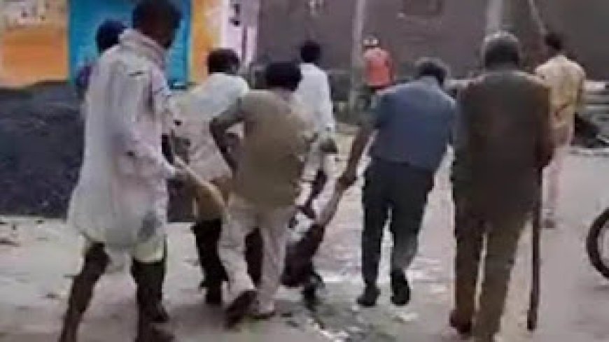 बेटी के प्रेम विवाह से नाराज मायके वालों ने जबरन उठाकर ले जाने का किया प्रयास