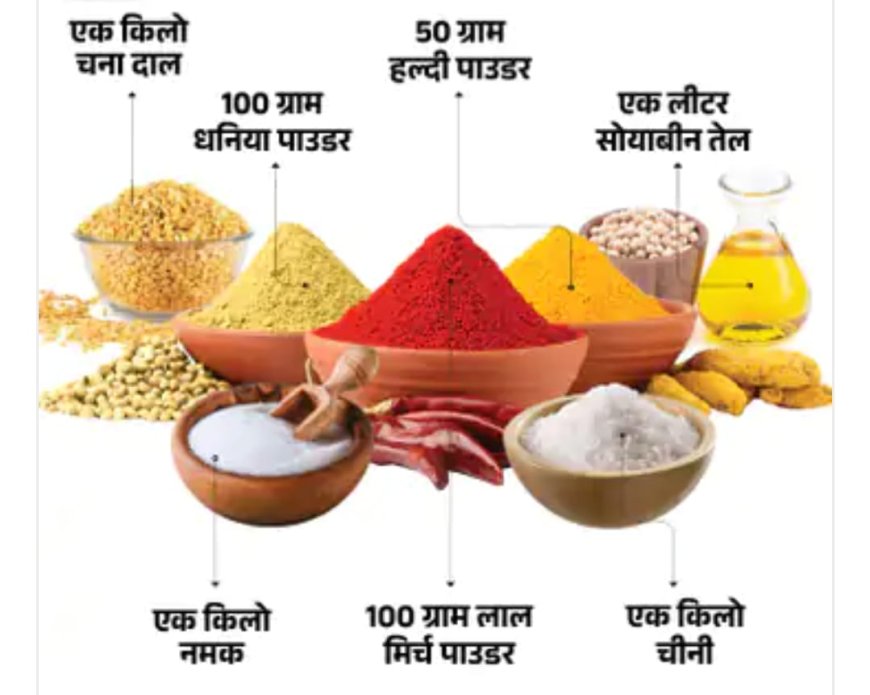 राजस्थान में अब तेल और मसाले भी फ्री: