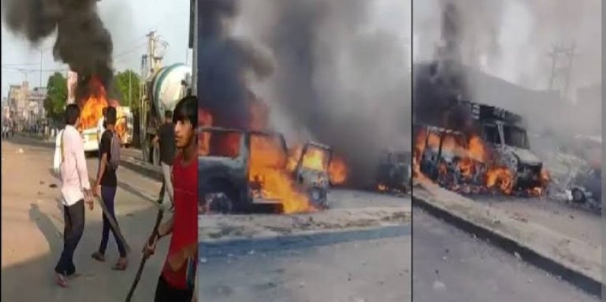 हरियाणा: नूंह में भड़की सांप्रदायिक हिंसा हालात बेकाबू केंद्र से मांगी पैरामिलिट्री फोर्स