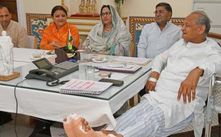 जयपुर: गहलोत कैबिनेट की बैठक आज, नए जिलों के सीमांकन पर लग सकती है मुहर.