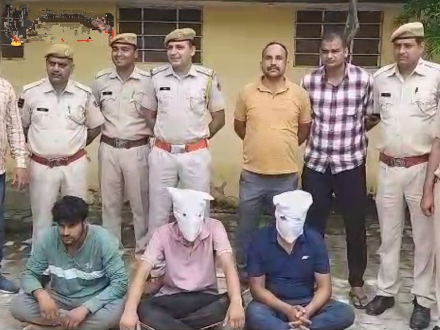 श्रीमाधोपुर थानाधिकारी मुकेश कुमार ने फायरिंग मामले का किया,