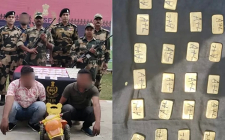 बीएसएफ ने सोने की तस्करी को किया नाकाम