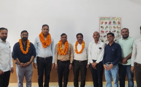 राजस्थान शिक्षक संघ राष्ट्रीय उपशाखा शाहपुरा के चुनाव निर्विरोध सम्पन्न