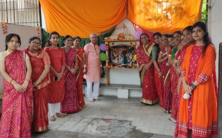 परमशिव भक्त और देहदानी महर्षि दधीचि की जयंती की शोभायात्रा निकाली