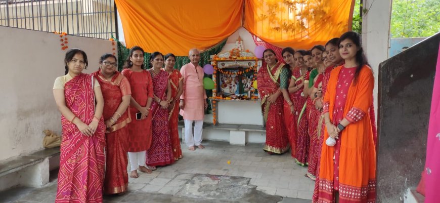 परमशिव भक्त और देहदानी महर्षि दधीचि की जयंती की शोभायात्रा निकाली