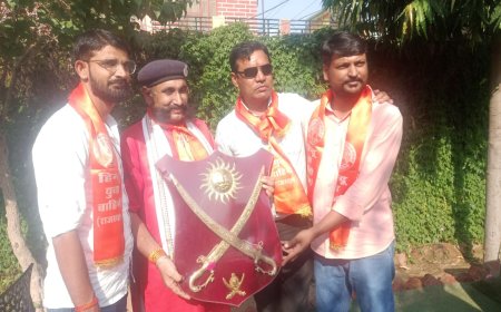 धाकड़ बने हिंदू युवा वाहिनी राजस्थान के प्रदेश महामंत्री। हिंदू युवा वाहिनी राजस्थान प्रदेश की बैठक अजमेर वैशाली नगर में हुई