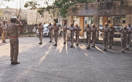 शाहपुरा* पुलिस अधीक्षक कार्यालय में पुलिस शहीद दिवस समारोह का आयोजन।