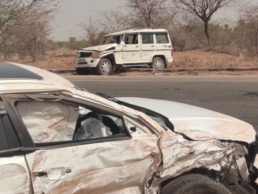 5 सेकेंड में 5 बार पलटी तेज रफ्तार बोलेरो :सड़क से 100 फीट दूर जाकर गिरा युवक, मौत; ड्राइवर गंभीर