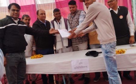 विकसित भारत संकल्प यात्रा शिविर बन रहे केंद्र सरकार की जनकल्याणकारी योजनाओं के प्रति जन जन को जागरूक करने का माध्यम