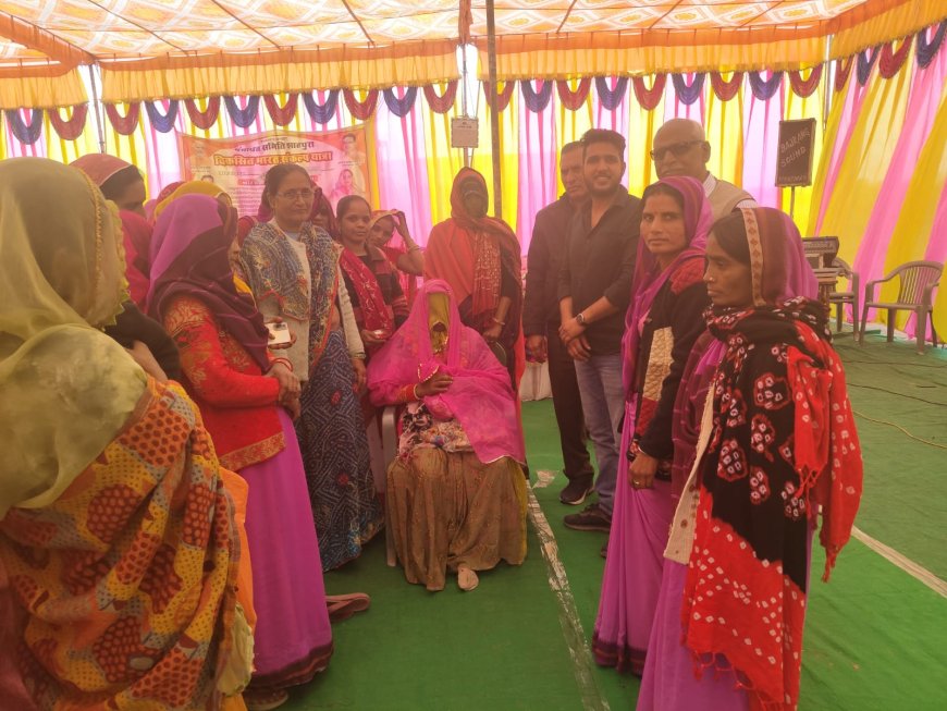 विकसित भारत संकल्प यात्रा के माध्यम से जन जन तक पहुंच रही  केंद्र सरकार की लोक कल्याणकारी योजनाओं की जानकारी