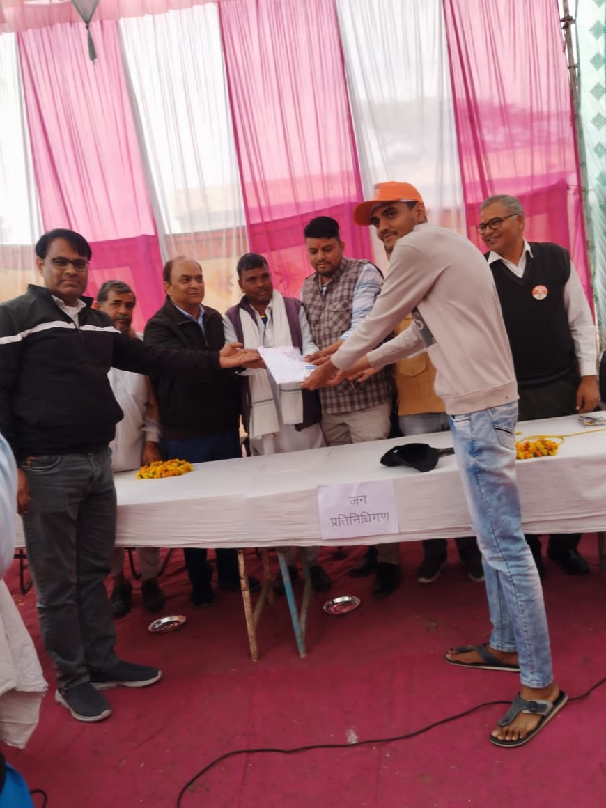 विकसित भारत संकल्प यात्रा शिविर बन रहे केंद्र सरकार की जनकल्याणकारी योजनाओं के प्रति जन जन को जागरूक करने का माध्यम