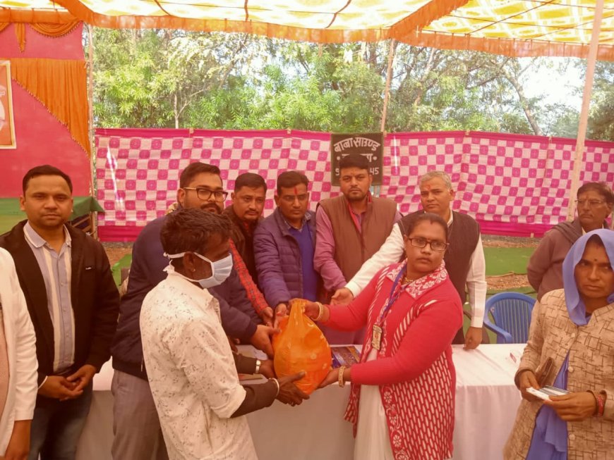 ग्राम पंचायत डाबला कचरा में पहुंची विकसित भारत संकल्प यात्रा